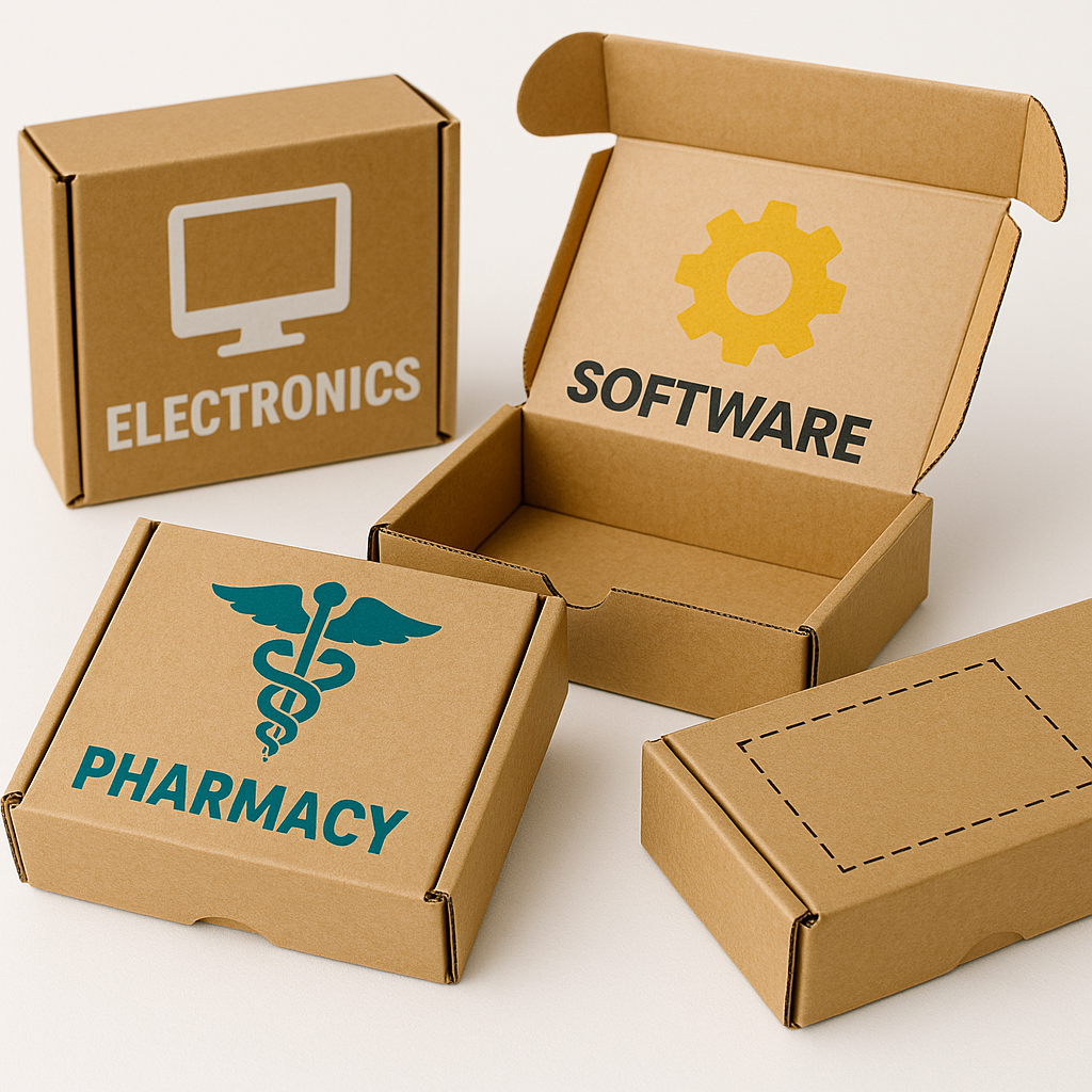 Custom mailer boxes for e-commerce shipping and subscription kits