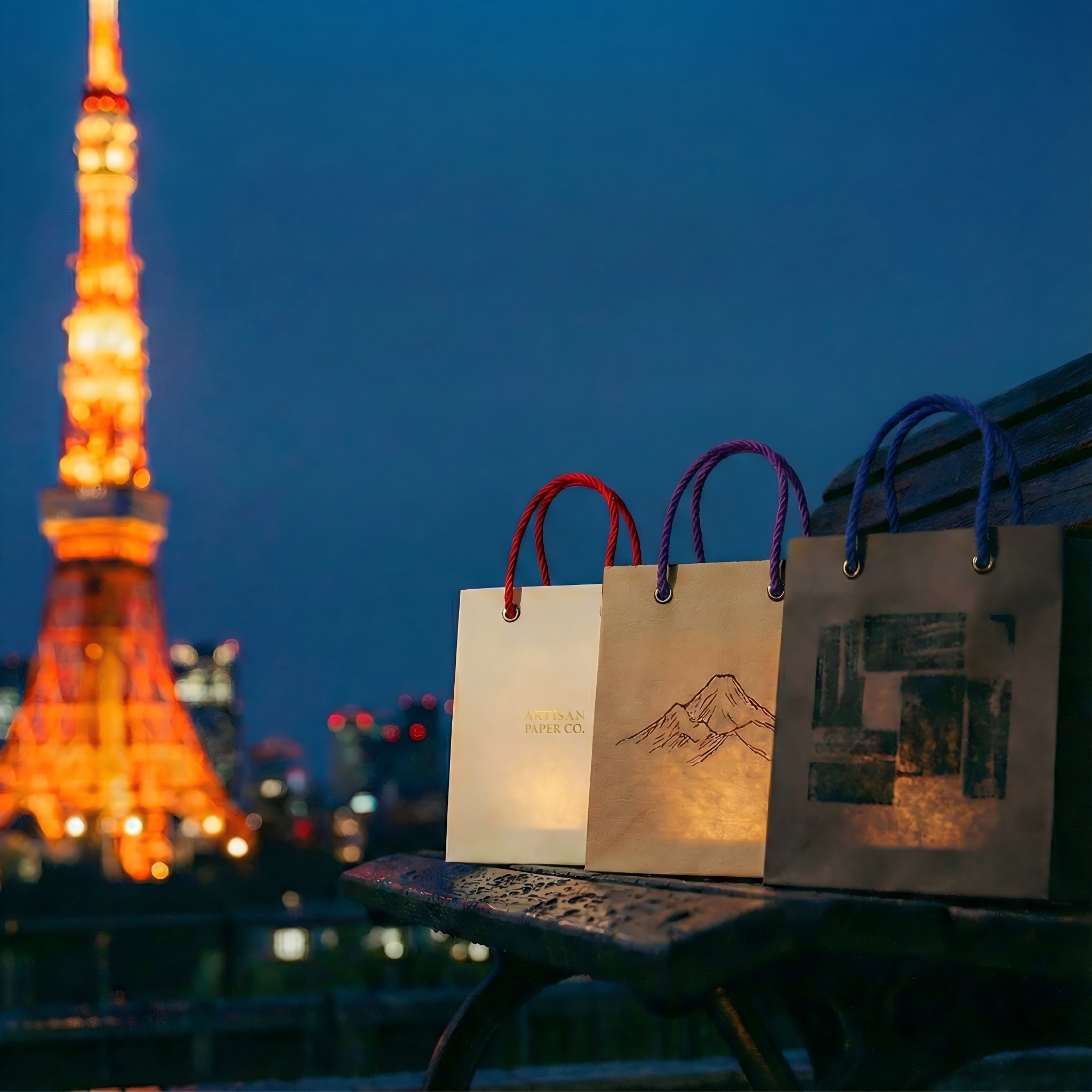 Custom jewelry paper gift bags