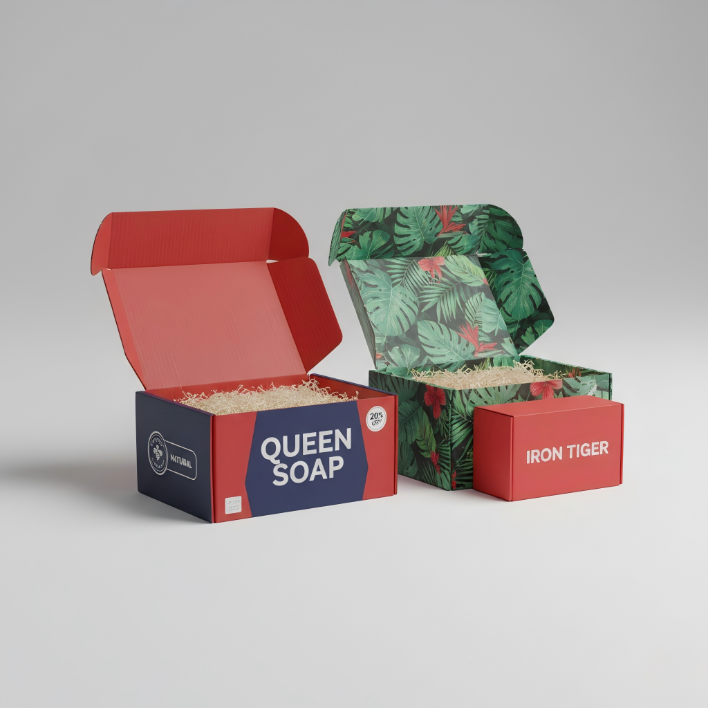 Full-print color mailer box